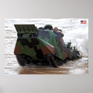 BEACH ARMOR - Assault Amphibious Vehicle Poster