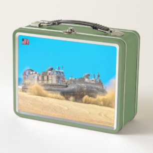 BEACH ASSAULT - LCAC METAL LUNCH BOX