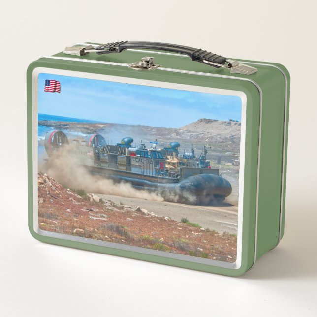 BEACH ASSAULT - LCAC METAL LUNCH BOX (Front)