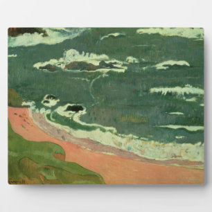 Beach at Le Pouldu, 1889 Plaque