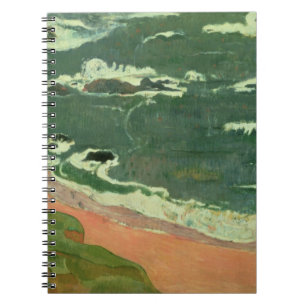 Beach at Le Pouldu, 1889 Spiral Notebook