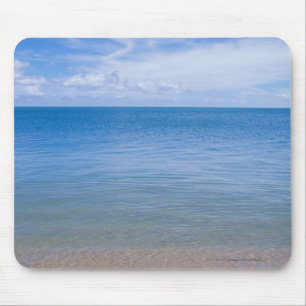 Beach at low tide mouse pad