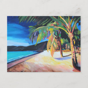 Beach at Magen's Bay St Thomas US Virgin Islands Postcard