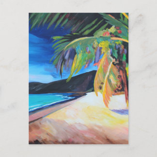 Beach at Magen's Bay St Thomas US Virgin Islands Postcard