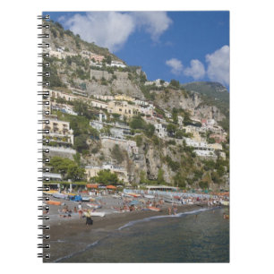 Beach at Positano, Campania, Italy Notebook