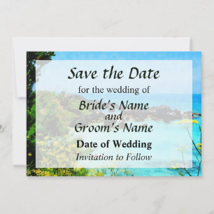 Beach at St. George Bermuda Save the Date