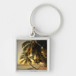 Beach at sunset, Trinidad Key Ring