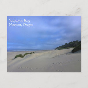 Beach at Yaquina Bay, Newport, OR Postcard