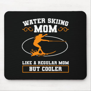 Beach Athletes Wave Lover Extreme Sports Water Ski Mouse Pad
