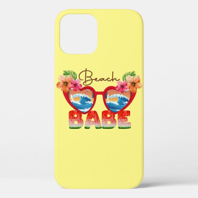 Beach Babe Case-Mate iPhone Case (Back)