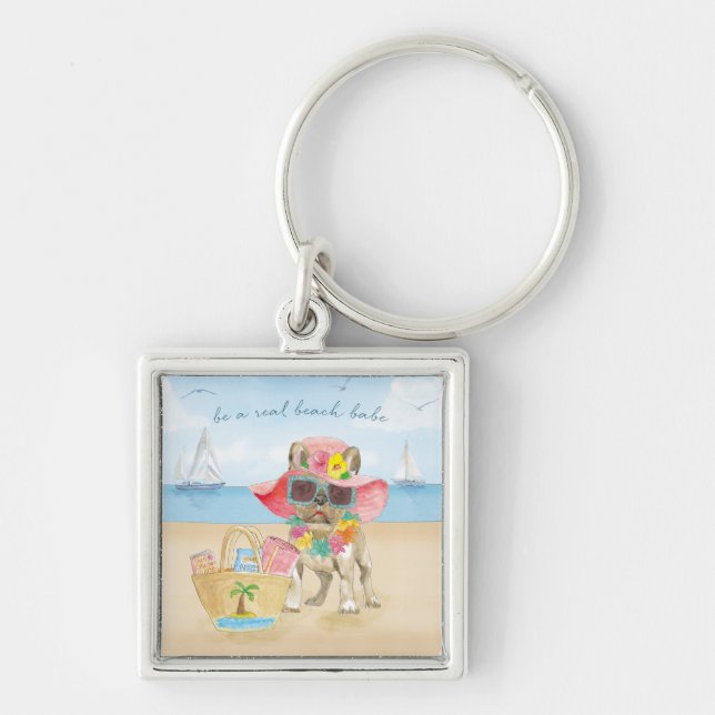 Beach Babe Key Ring (Front)