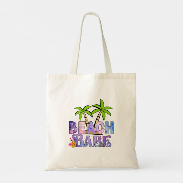 Beach Babe Tote Bag (Back)