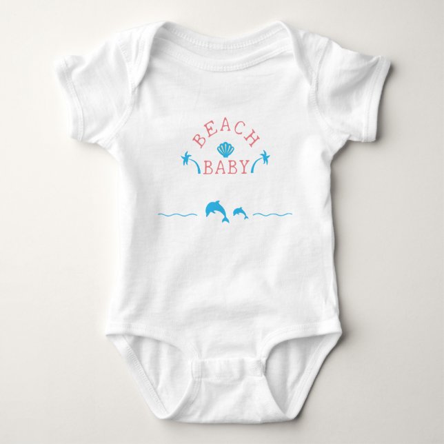 Beach Baby Bodysuit (Front)