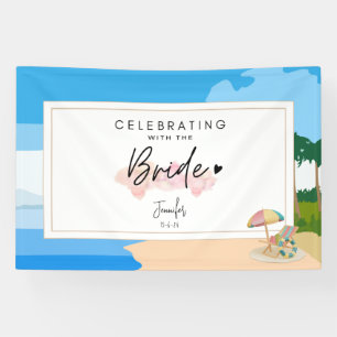 Beach Bachelorette   Hens Party customised  Banner