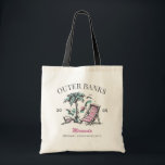 Beach Bachelorette Party Custom Bridesmaid Gift Tote Bag<br><div class="desc">Make a splash at your upcoming bachelorette party with this stunning beach bachelorette party personalised merchandise. Whether you're celebrating a bach trip, a girls' vacation, or a best friends' holiday, this custom beach bachelorette party merchandise is the perfect addition to your unforgettable getaway. Add a personal touch to your bachelorette...</div>