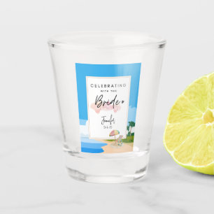 Beach Bachelorette Party customised  Shot Glass