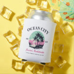 Beach Bachelorette Party Favour Bridesmaid Gift Can Cooler<br><div class="desc">Make a splash at your upcoming bachelorette party with this stunning beach bachelorette party personalised merchandise. Whether you're celebrating a bach trip, a girls' vacation, or a best friends' holiday, this custom beach bachelorette party merchandise is the perfect addition to your unforgettable getaway. Add a personal touch to your bachelorette...</div>