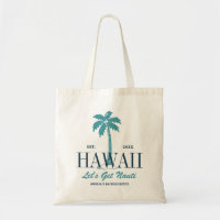 Beach Bachelorette Party Vintage Palm Tree Logo