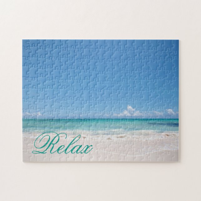 Beach Backgroud Jigsaw Puzzle (Horizontal)