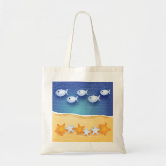 Beach background, bag