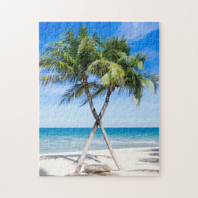 Beach Background Jigsaw Puzzle (Vertical)
