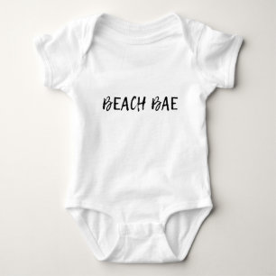 Beach Bae Baby Bodysuit