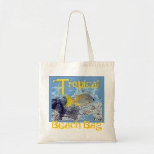 Beach Bag (yellow fish)