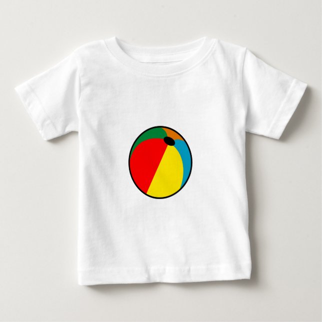 Beach Ball Baby T-Shirt (Front)