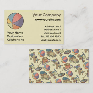 Beach Ball Business Card
