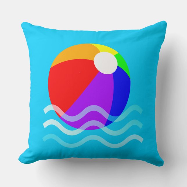 Beach Ball Cushion (Front)