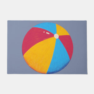 Beach Ball Door Mat