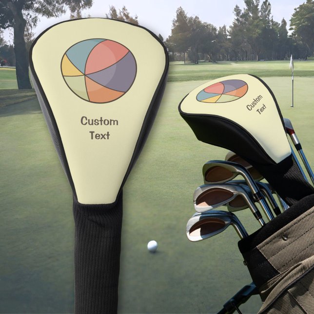 Beach Ball Golf Head Cover (Creator Uploaded)