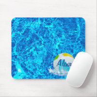 Beach Ball In Swimming Pool