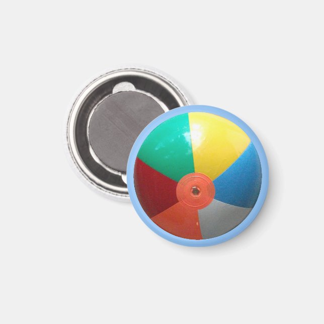 Beach Ball Magnet (Front/Back)