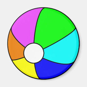 Beach Ball Magnet