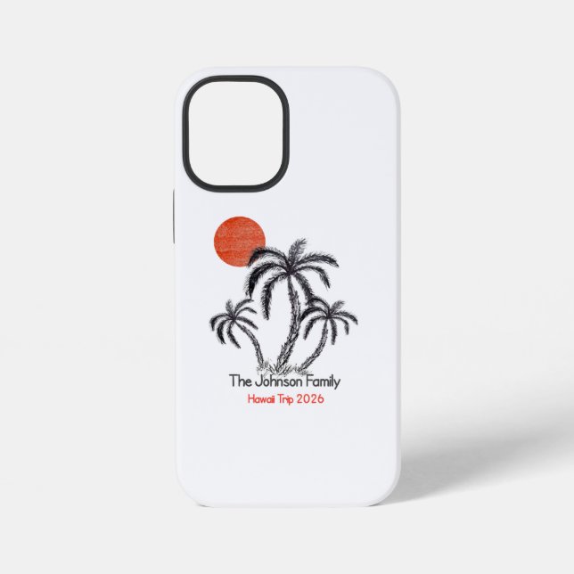 Beach ball penguin  iPhone case (Back)
