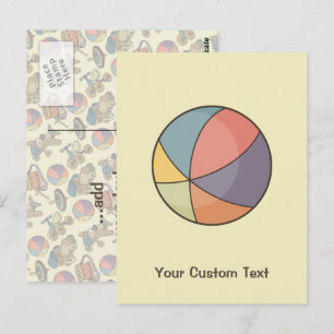 Beach Ball Postcard
