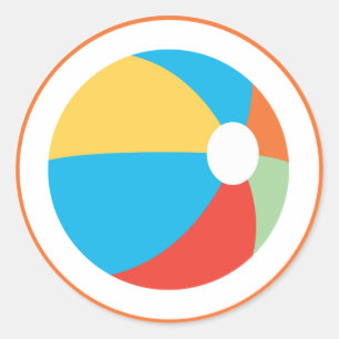 Beach Ball Sticker
