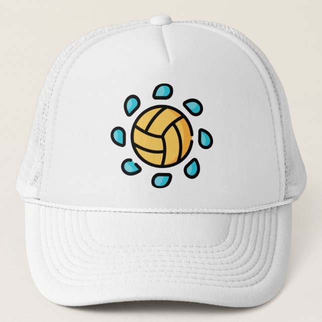 Beach ball trucker hat (Front)