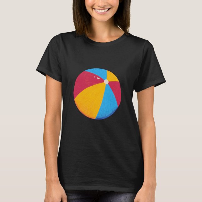 Beach Ball Women's Basic T-Shirt (Front)