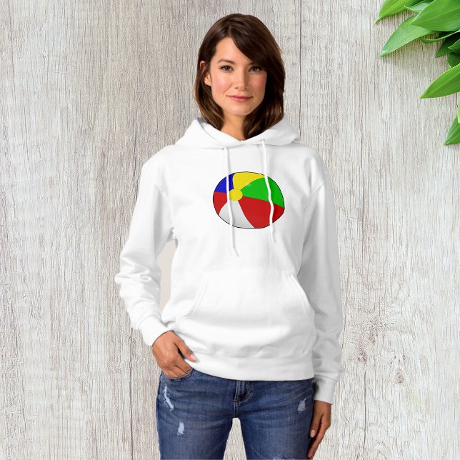 Beach Ball Womens Hoodie (Creator Uploaded)