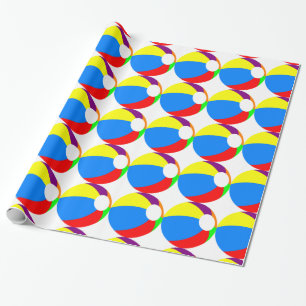 Beach Ball Wrapping Paper