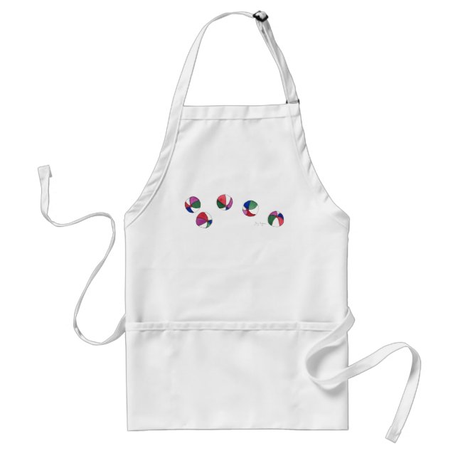 Beach Balls Apron (Front)