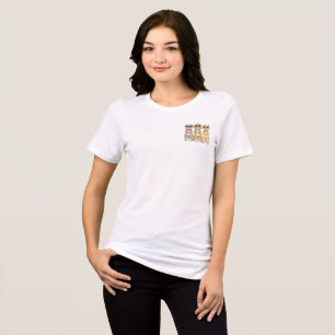 Beach Barkers Bikini Trio with Attitude Tri-Blend Shirt