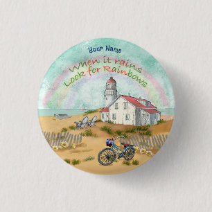 Beach Bike Lighthouse button