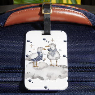 Beach Birds Luggage Tag
