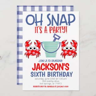 Beach Birthday Party Invitation
