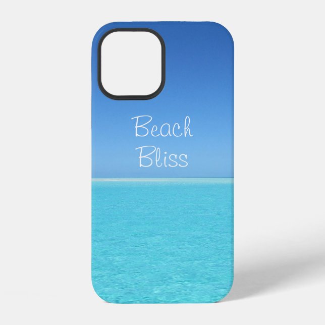 Beach Bliss Beach Scene iPhone Case (Back)