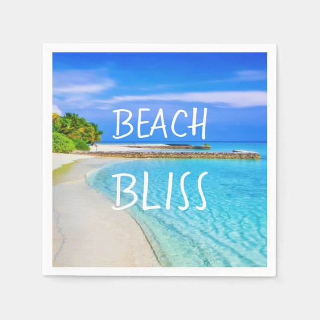 Beach Bliss Napkin (Front)
