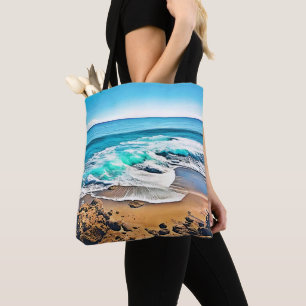 Beach Bliss: Ocean View Tote Bag